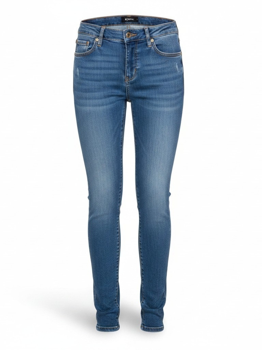d. jeans Women’s Skinny Jeans - Medium Blue Wash
